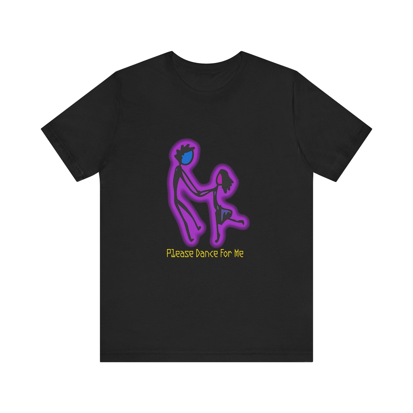 Please Dance For Me - Couple Dancing 1 - Unisex Jersey Short Sleeve Tee
