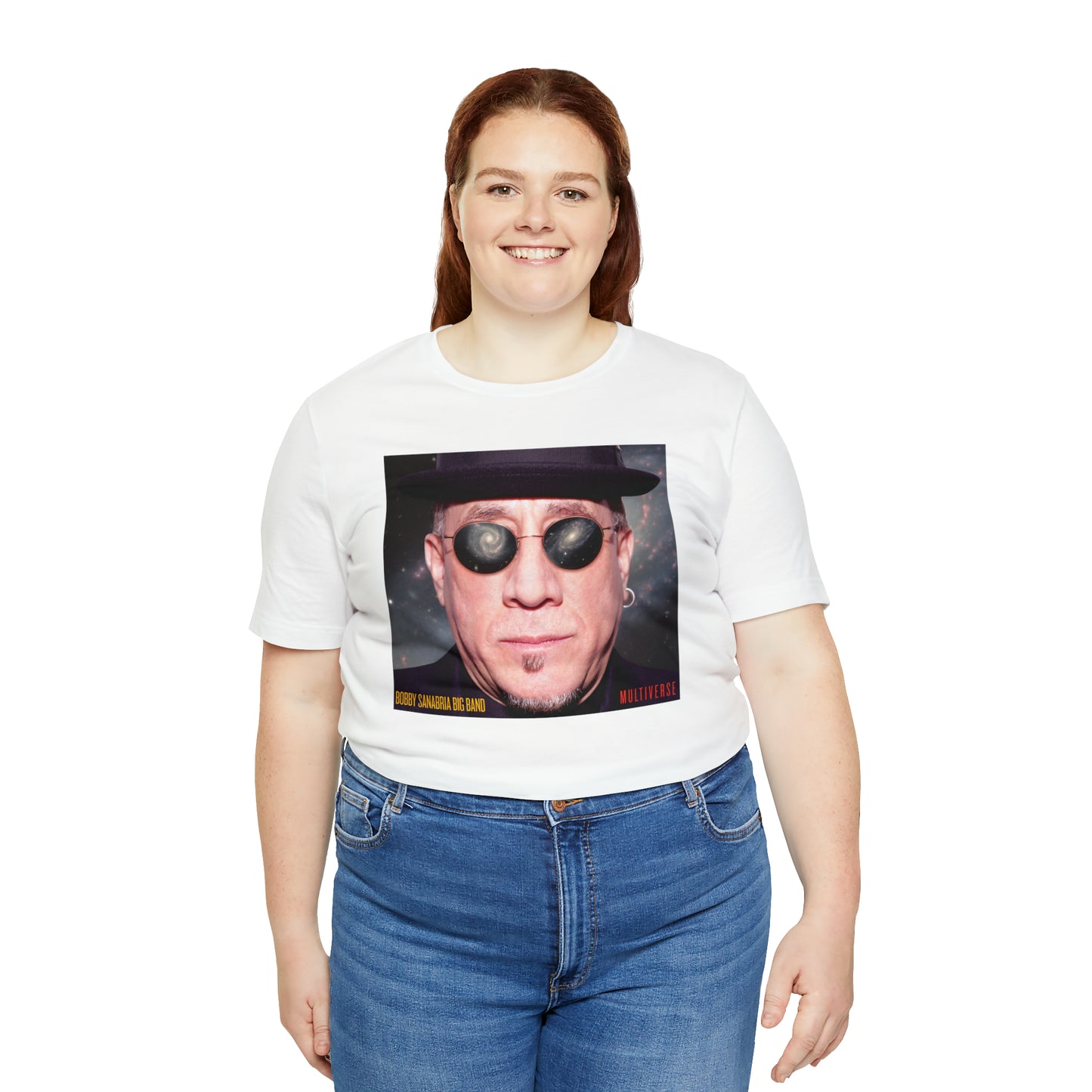 The Bobby Sanabria Multiverse Big Band Unisex Jersey Short Sleeve Tee