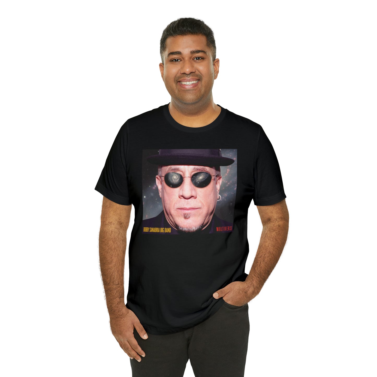 The Bobby Sanabria Multiverse Big Band Unisex Jersey Short Sleeve Tee