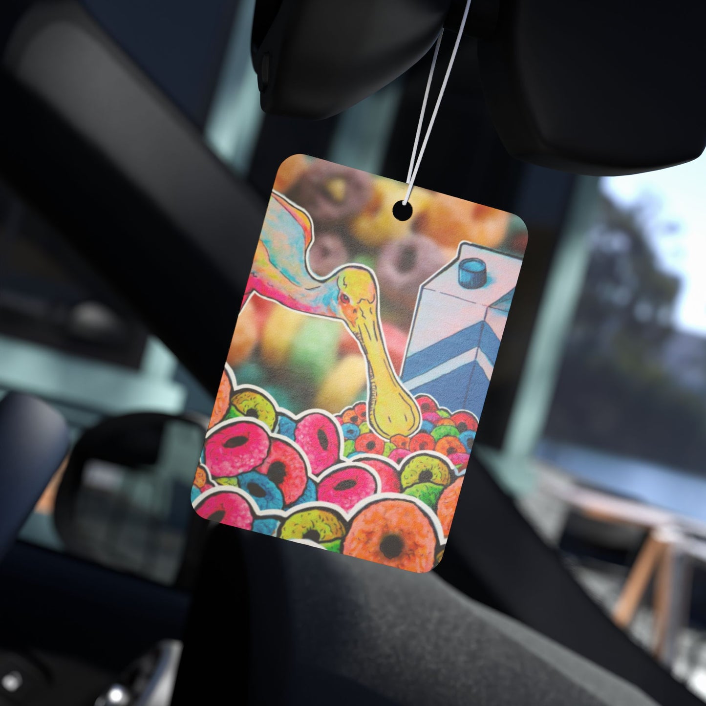 Lovin' Spoonbills - Car Air Freshener from the Lovin' Spoonbills collection by C.V. Designs