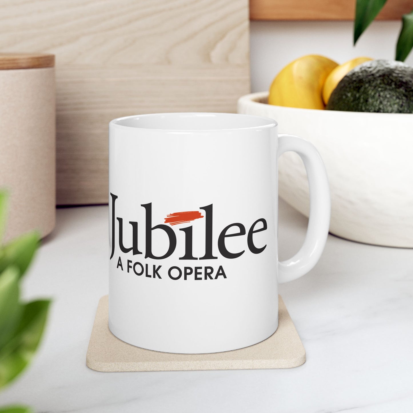 Jubilee - A Folk Opera White Ceramic Mug 11oz