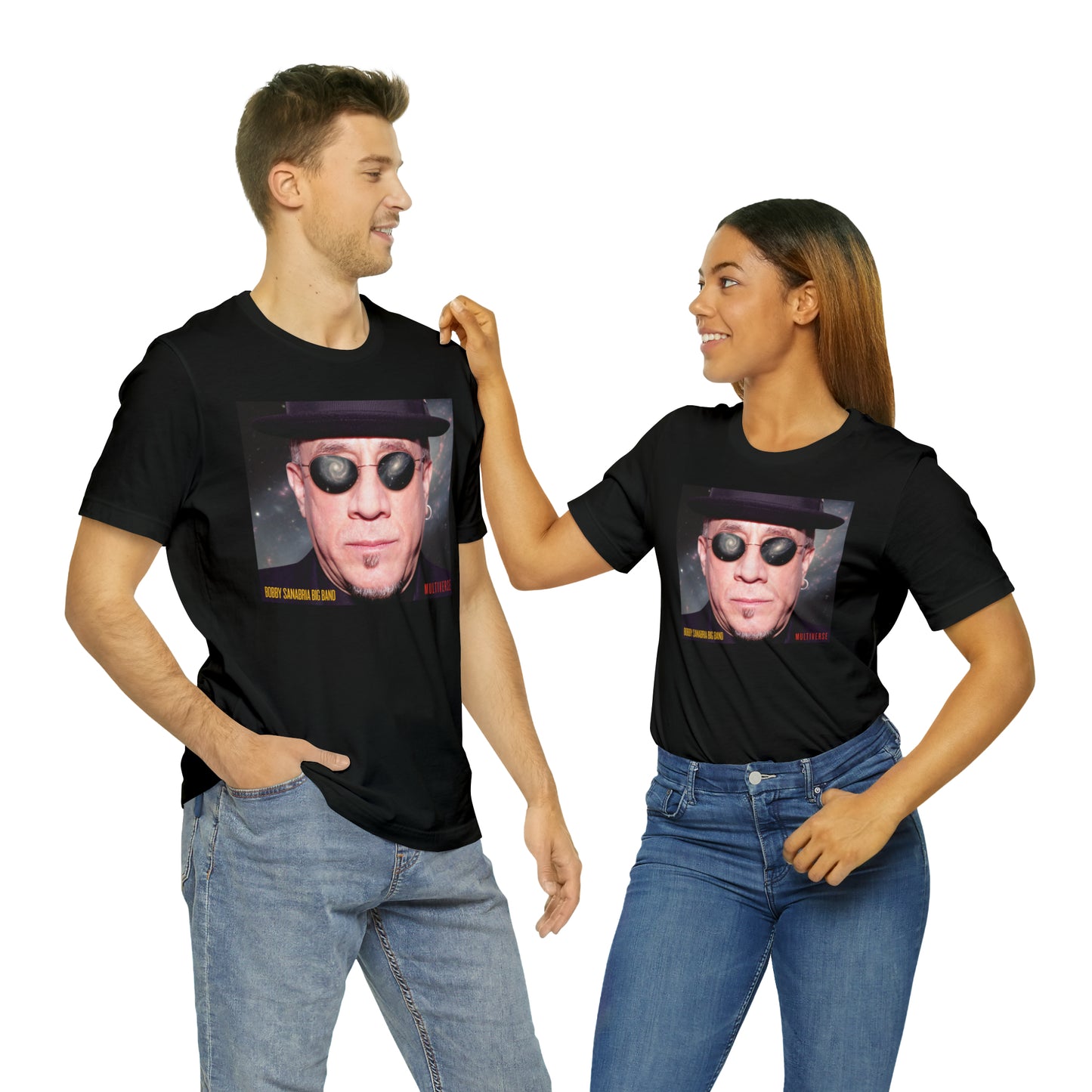 The Bobby Sanabria Multiverse Big Band Unisex Jersey Short Sleeve Tee