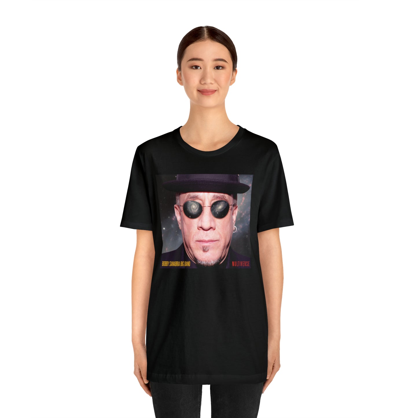 The Bobby Sanabria Multiverse Big Band Unisex Jersey Short Sleeve Tee