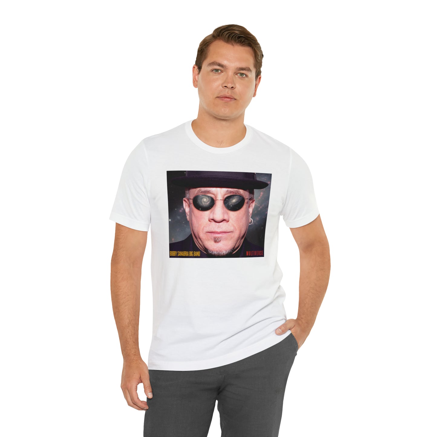 The Bobby Sanabria Multiverse Big Band Unisex Jersey Short Sleeve Tee