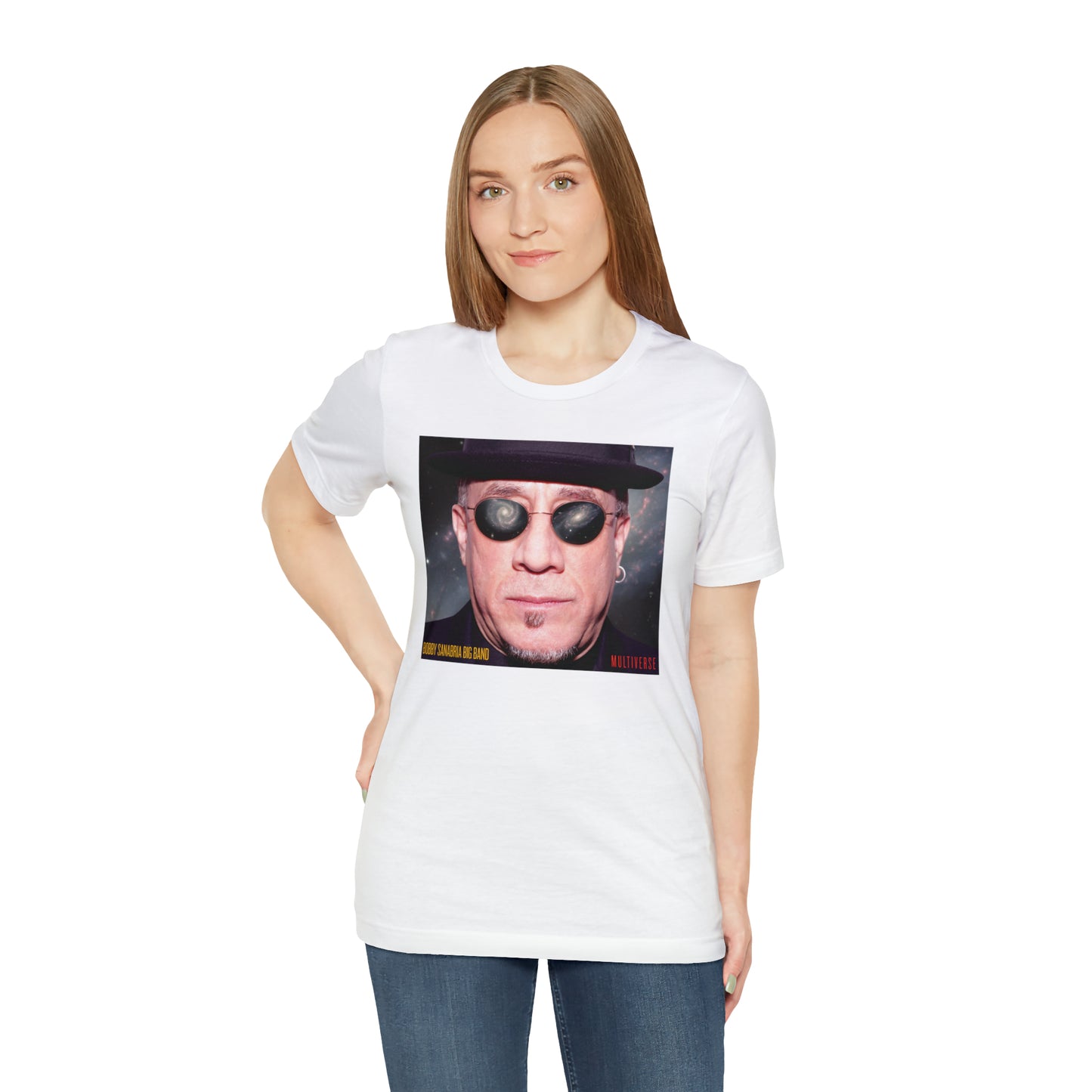 The Bobby Sanabria Multiverse Big Band Unisex Jersey Short Sleeve Tee