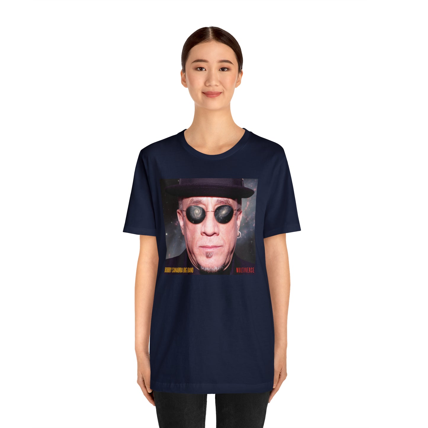 The Bobby Sanabria Multiverse Big Band Unisex Jersey Short Sleeve Tee