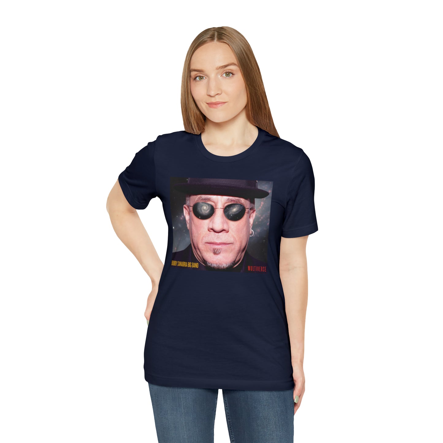 The Bobby Sanabria Multiverse Big Band Unisex Jersey Short Sleeve Tee