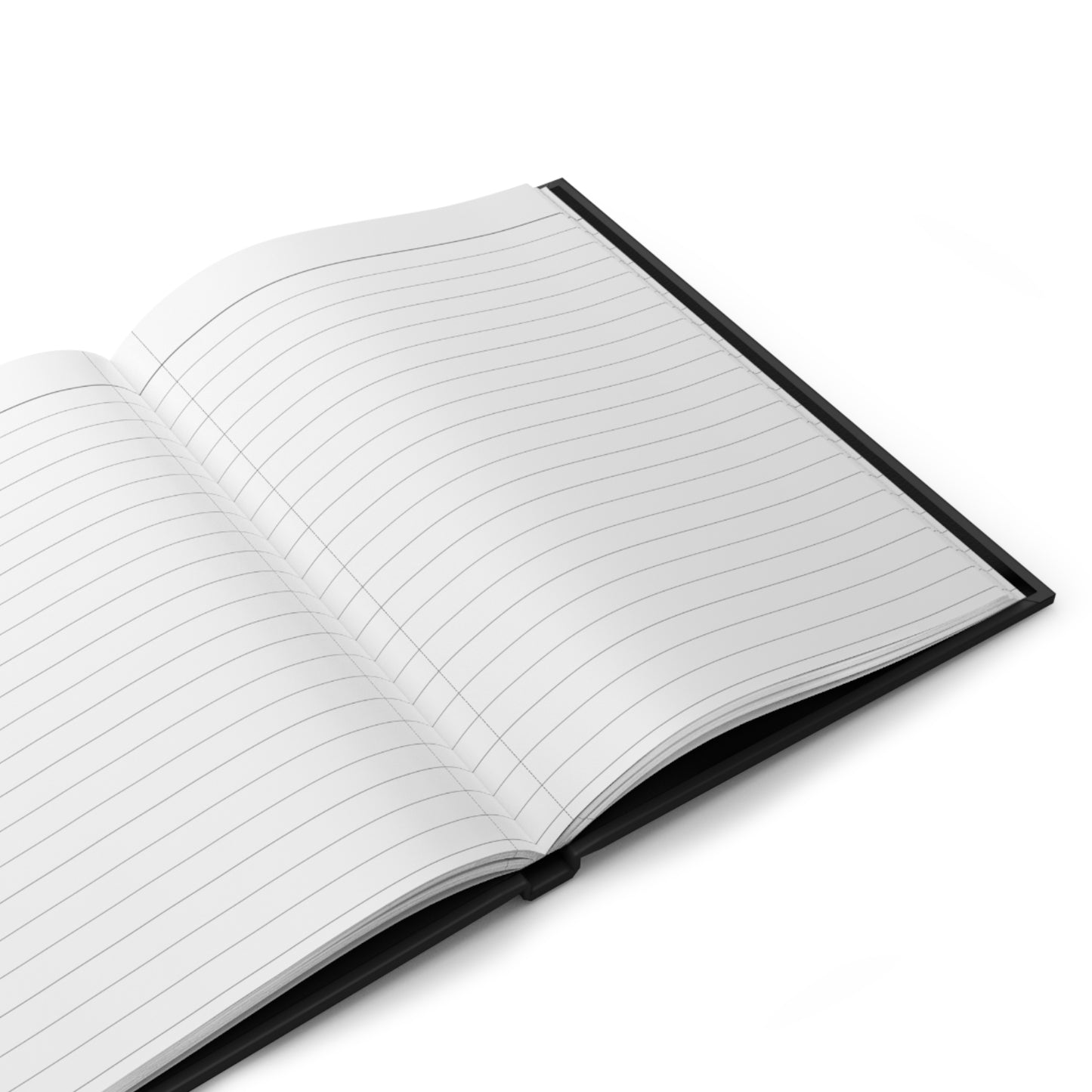 Ray Blue Music Hardcover Journal Matte