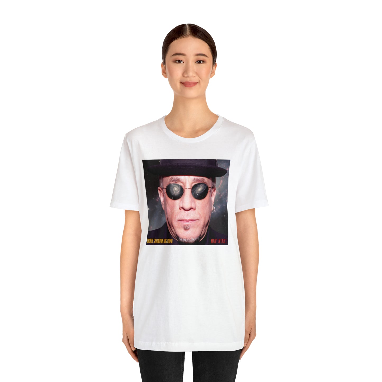 The Bobby Sanabria Multiverse Big Band Unisex Jersey Short Sleeve Tee