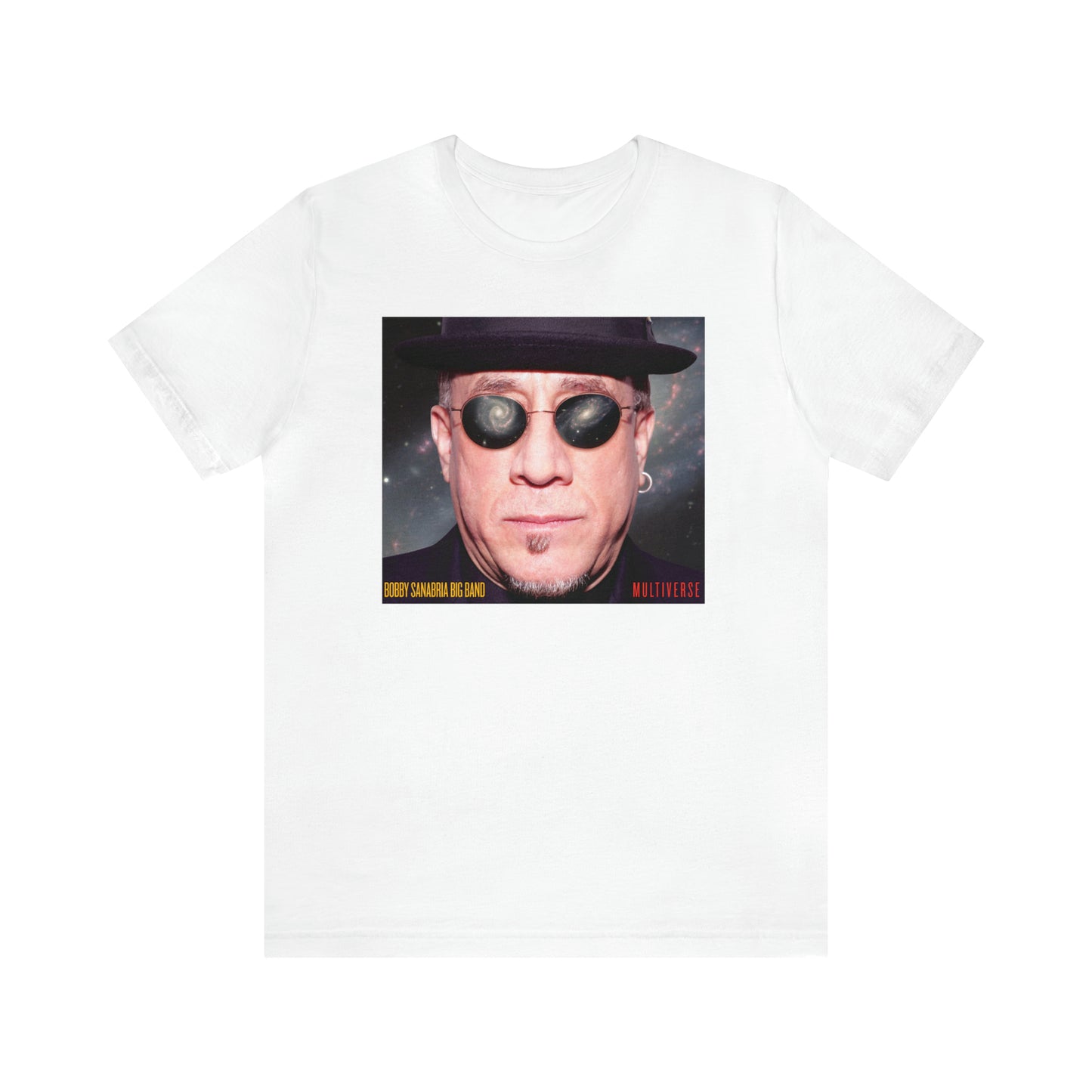 The Bobby Sanabria Multiverse Big Band Unisex Jersey Short Sleeve Tee