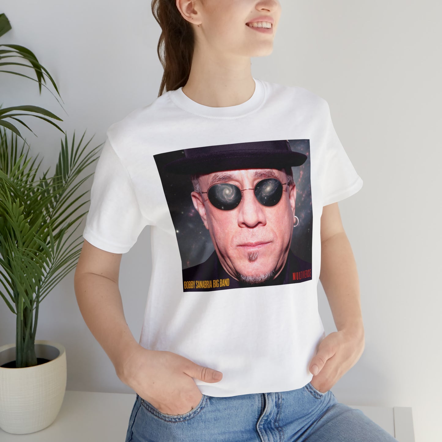 The Bobby Sanabria Multiverse Big Band Unisex Jersey Short Sleeve Tee