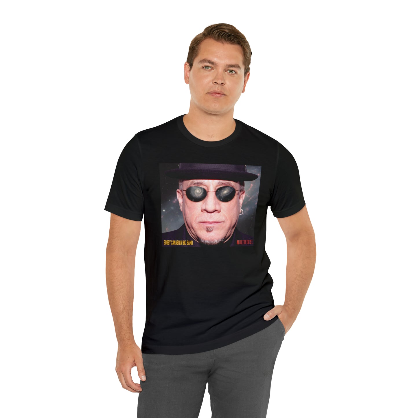 The Bobby Sanabria Multiverse Big Band Unisex Jersey Short Sleeve Tee
