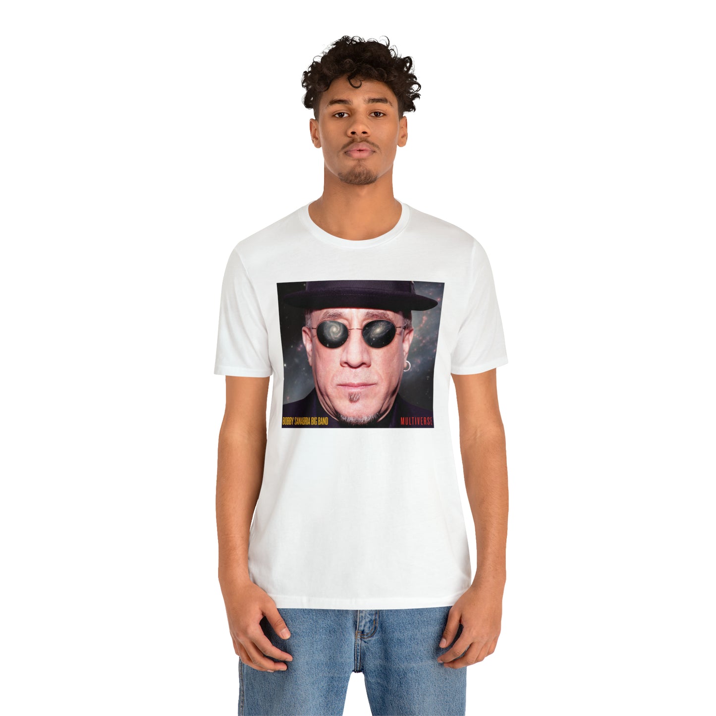 The Bobby Sanabria Multiverse Big Band Unisex Jersey Short Sleeve Tee