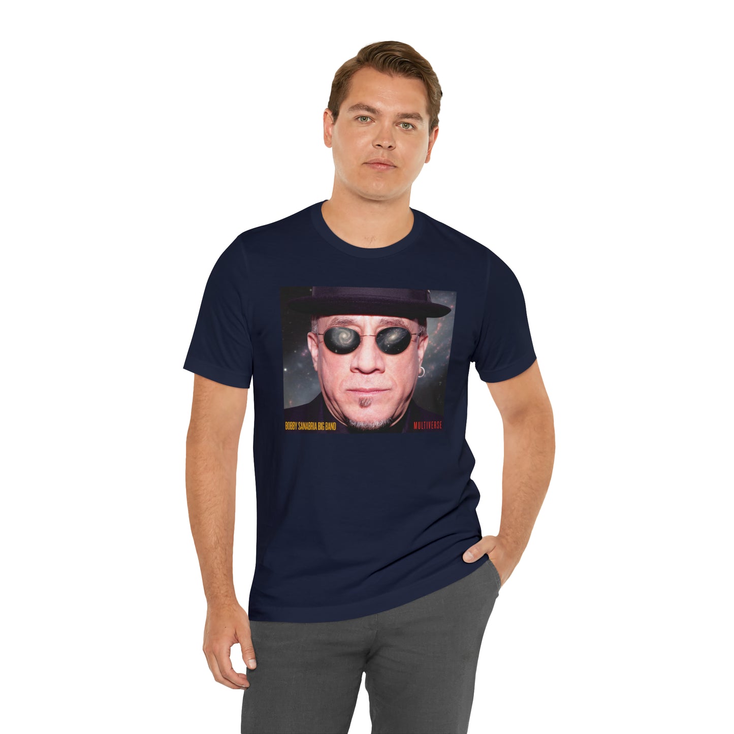 The Bobby Sanabria Multiverse Big Band Unisex Jersey Short Sleeve Tee