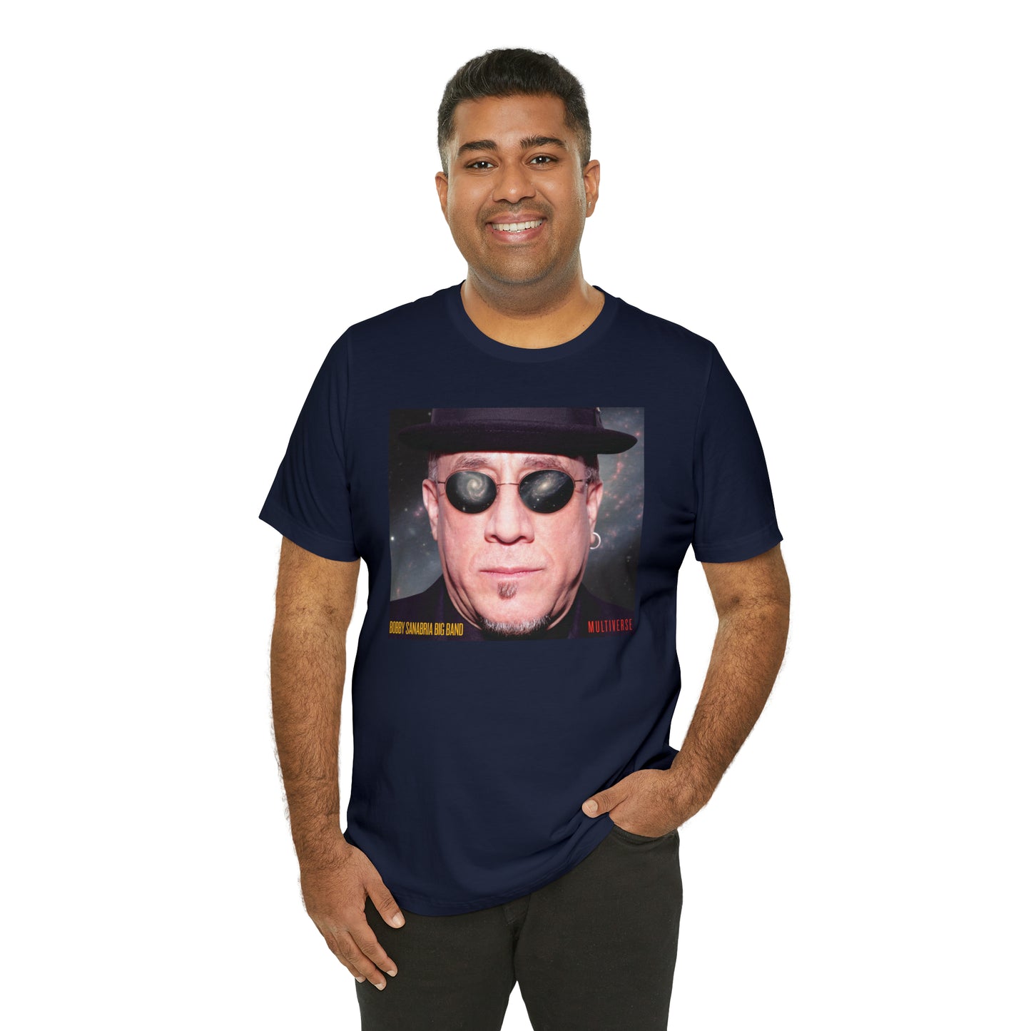 The Bobby Sanabria Multiverse Big Band Unisex Jersey Short Sleeve Tee