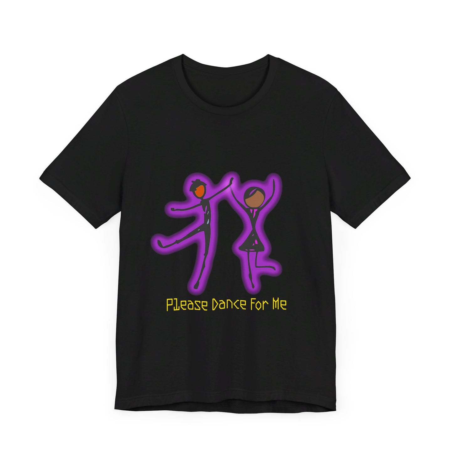 Please Dance For Me - Couple Dancing 2 - Unisex Jersey Short Sleeve Tee