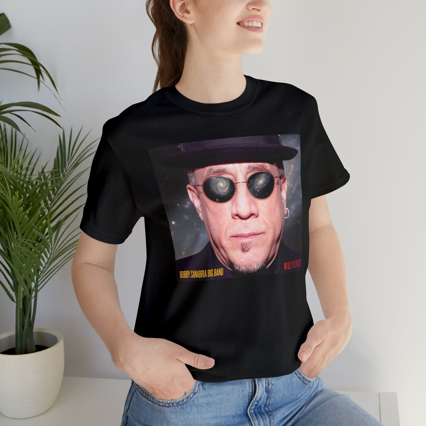 The Bobby Sanabria Multiverse Big Band Unisex Jersey Short Sleeve Tee