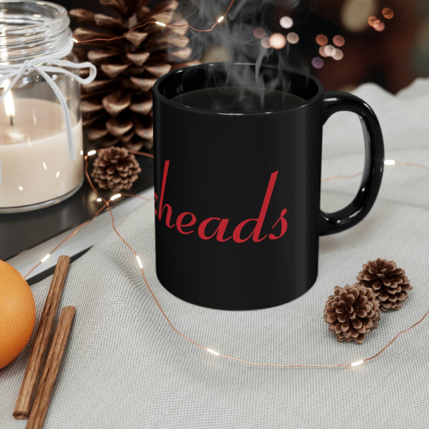Jazzheads 11oz Black Mug