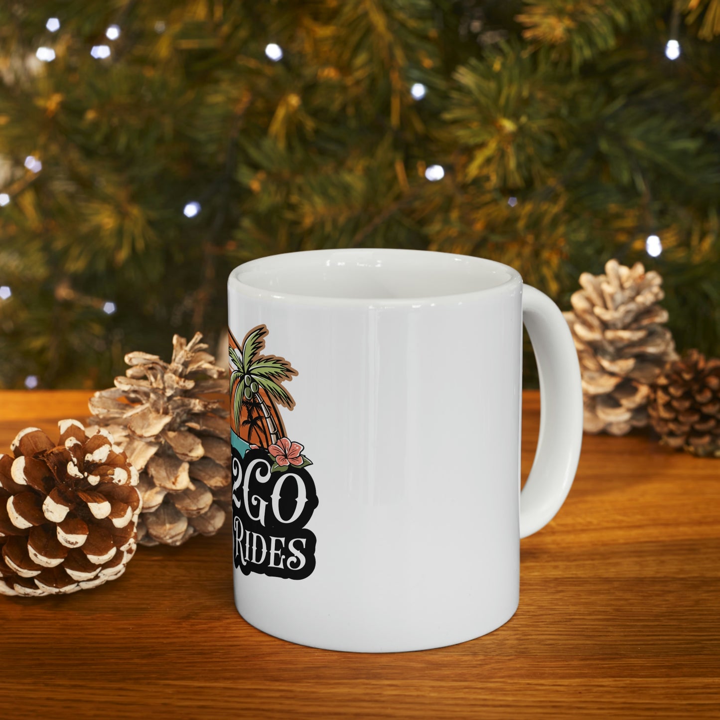 Way2Go Rides - Get Yourself Going! - Ceramic Mug 11oz