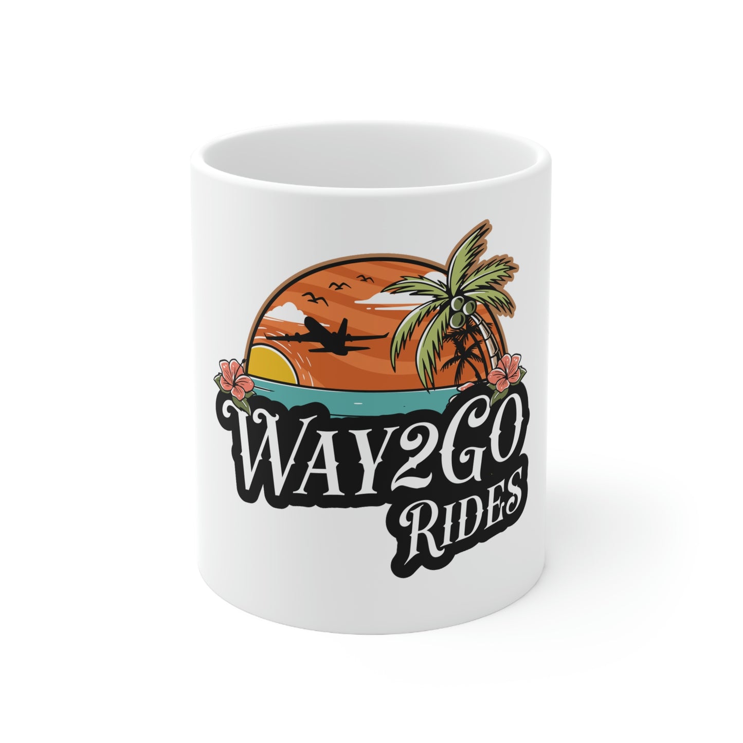 Way2Go Rides - Get Yourself Going! - Ceramic Mug 11oz