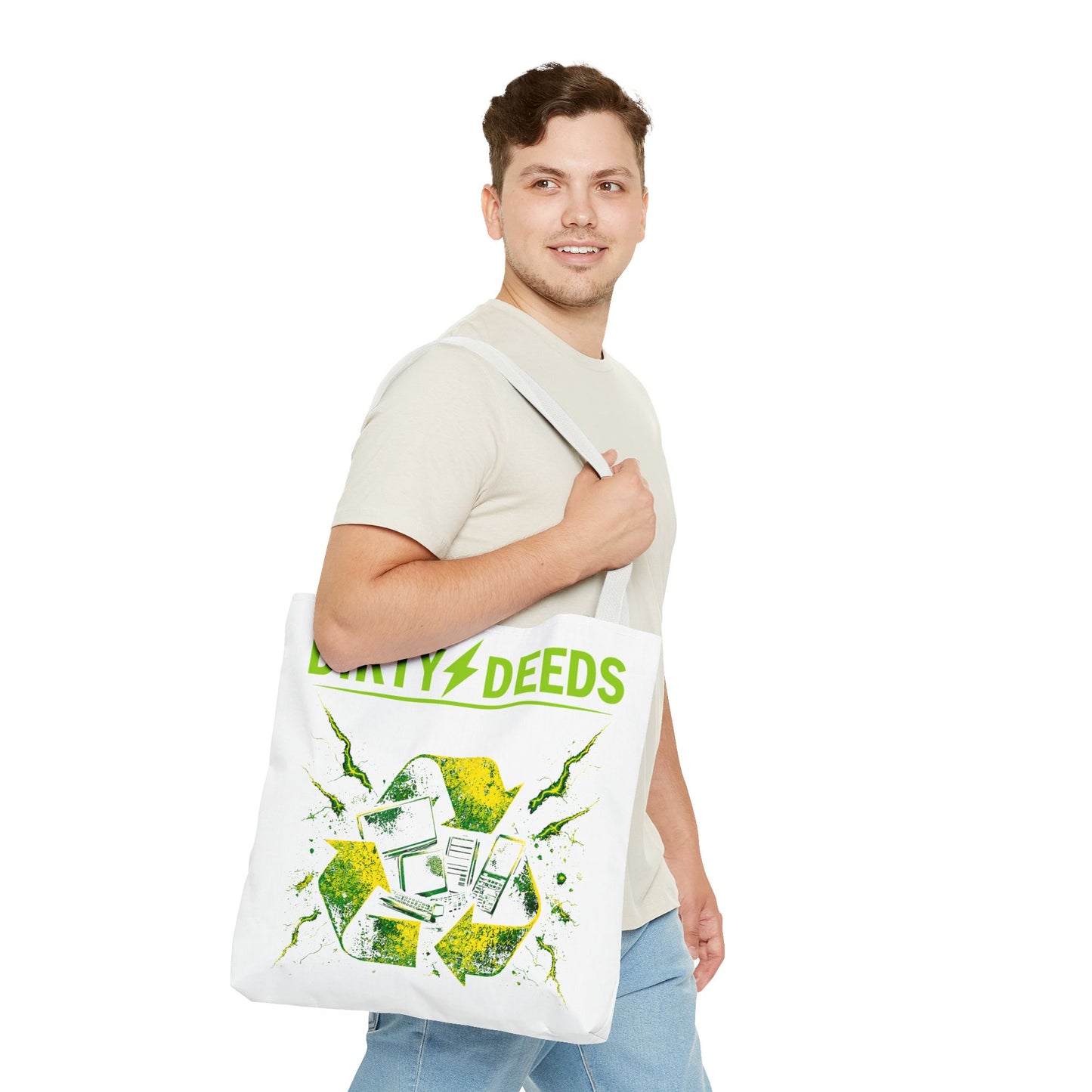 Dirty Deeds Tote Bag