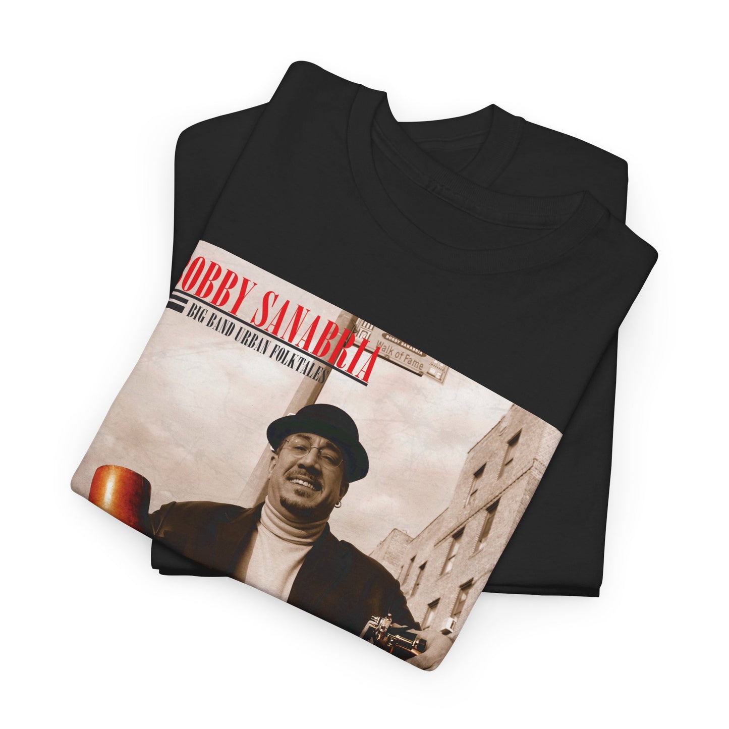 Big Band Urban Folktales Tee — Bobby Sanabria Multiverse Big Band Album Shirt
