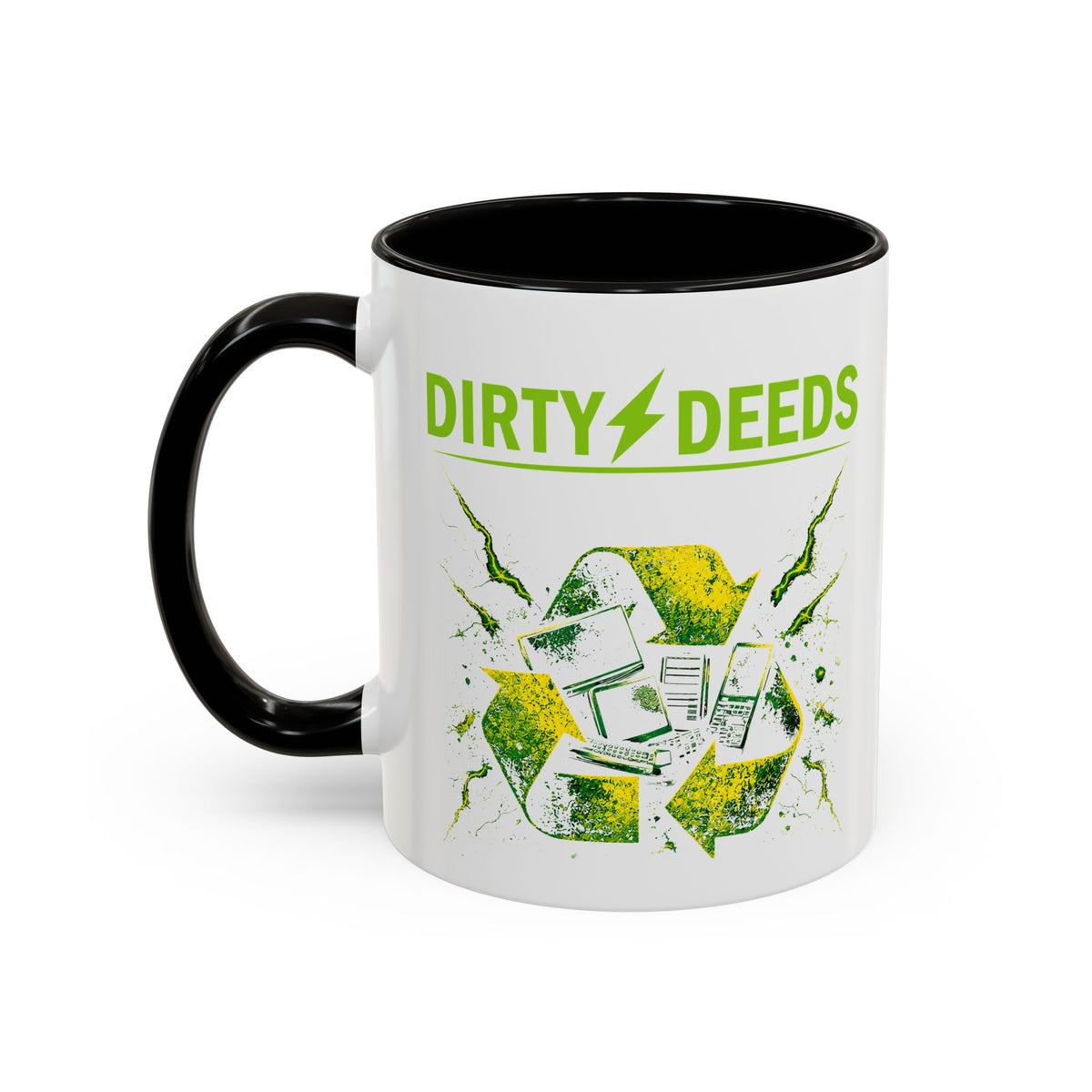Dirty Deeds Mugs (11oz, 15oz)