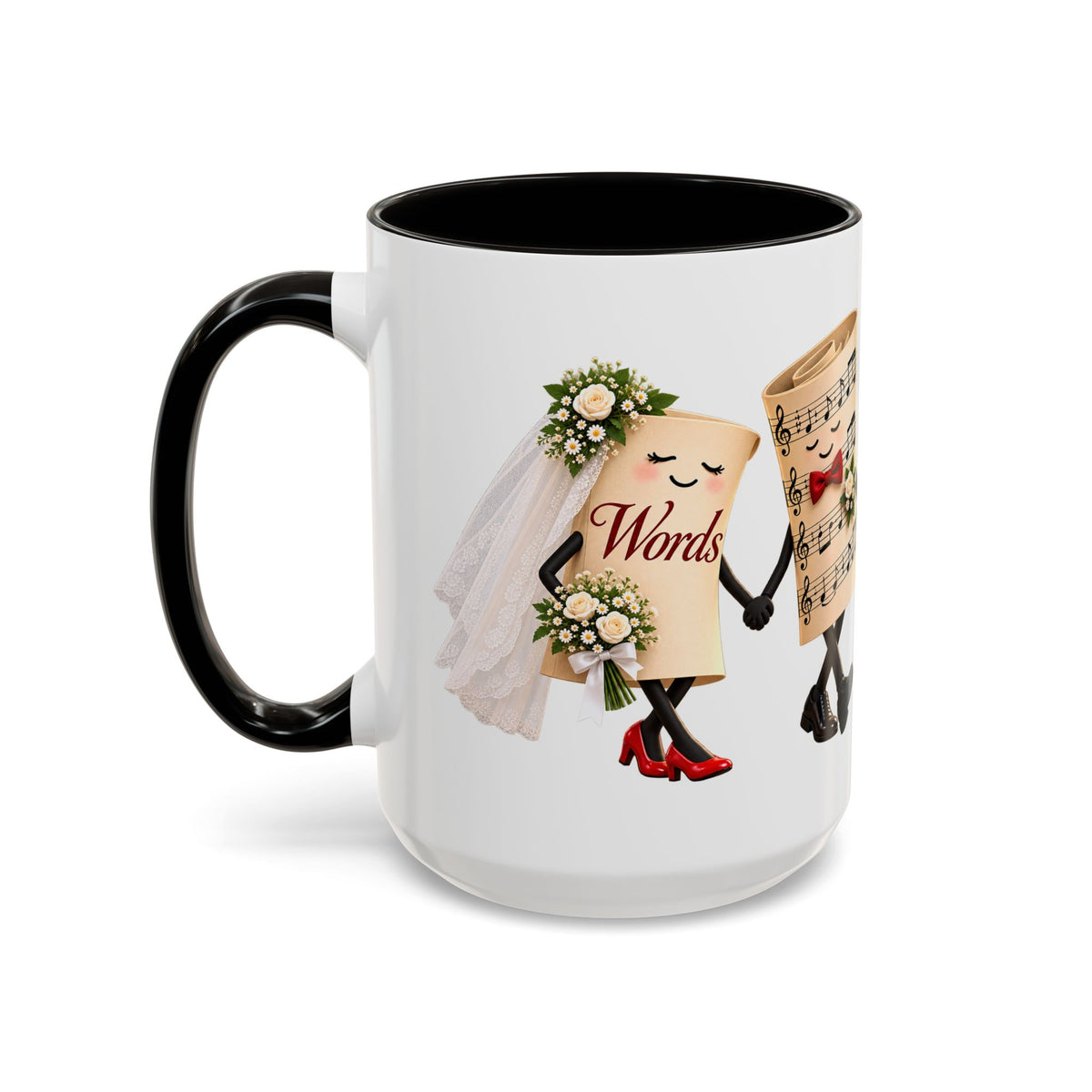 The Marriage of Words and Music (11oz, 15oz)