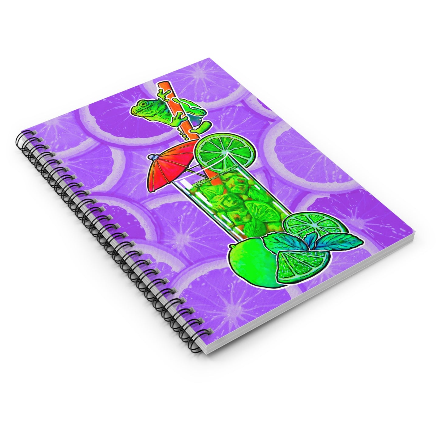 Spiral Notebook - Ruled Line - C.V. Designs