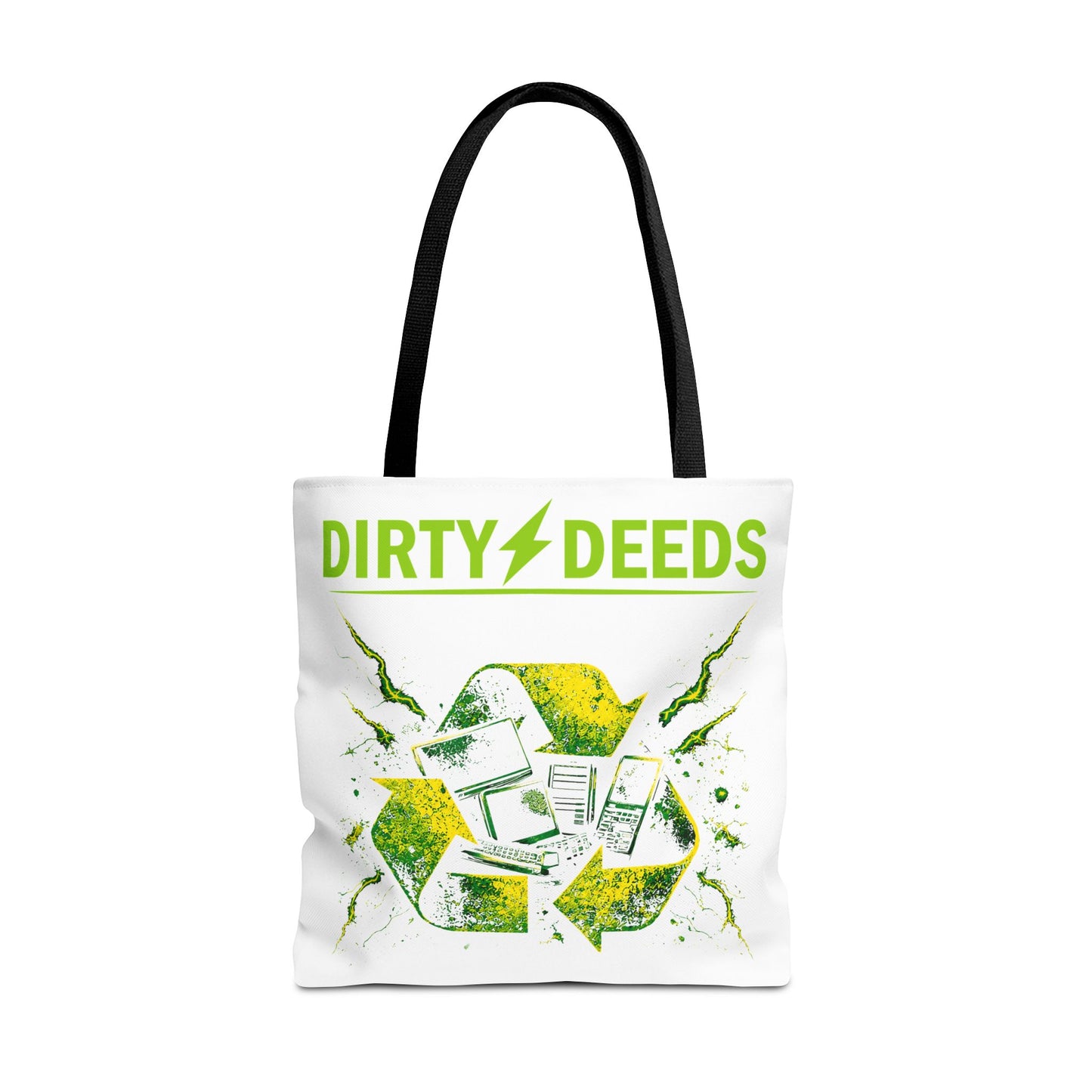 Dirty Deeds Tote Bag