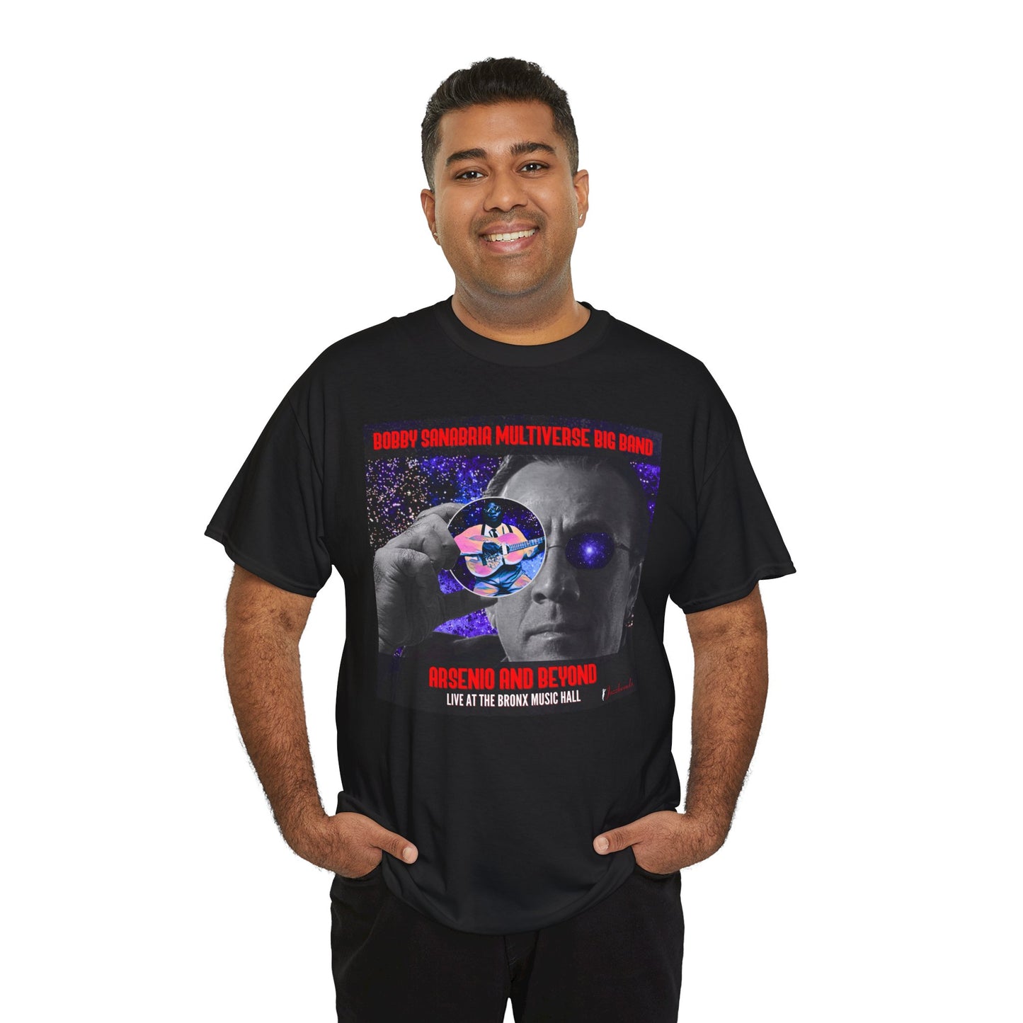 Arsenio And Beyond Tee — Bobby Sanabria Multiverse Big Band Album Shirt