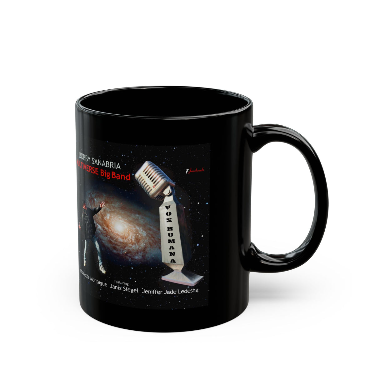 Vox Humana — Bobby Sanabria Multiverse Big Band Album Mug (11oz/15oz)
