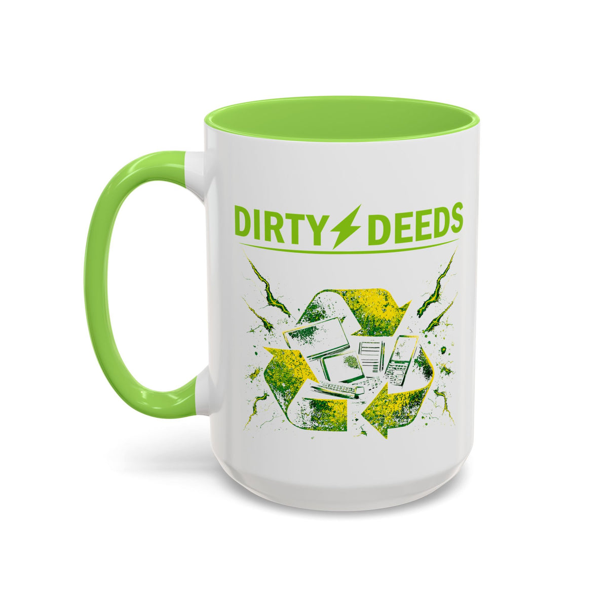 Dirty Deeds Mugs (11oz, 15oz)