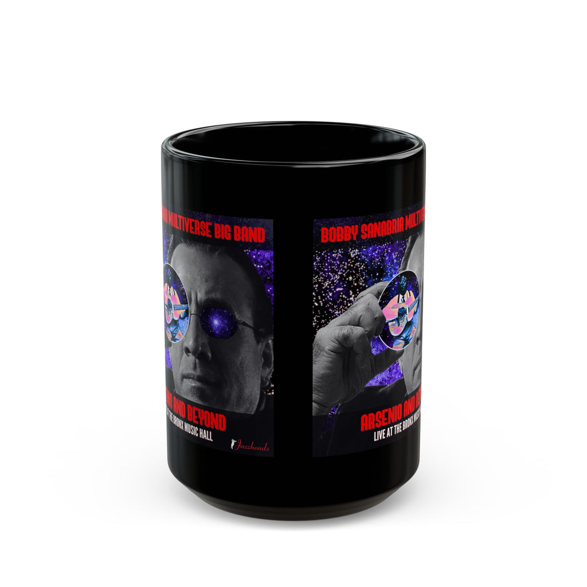 Arsenio And Beyond — Bobby Sanabria Multiverse Big Band Album Mug (11oz/15oz)
