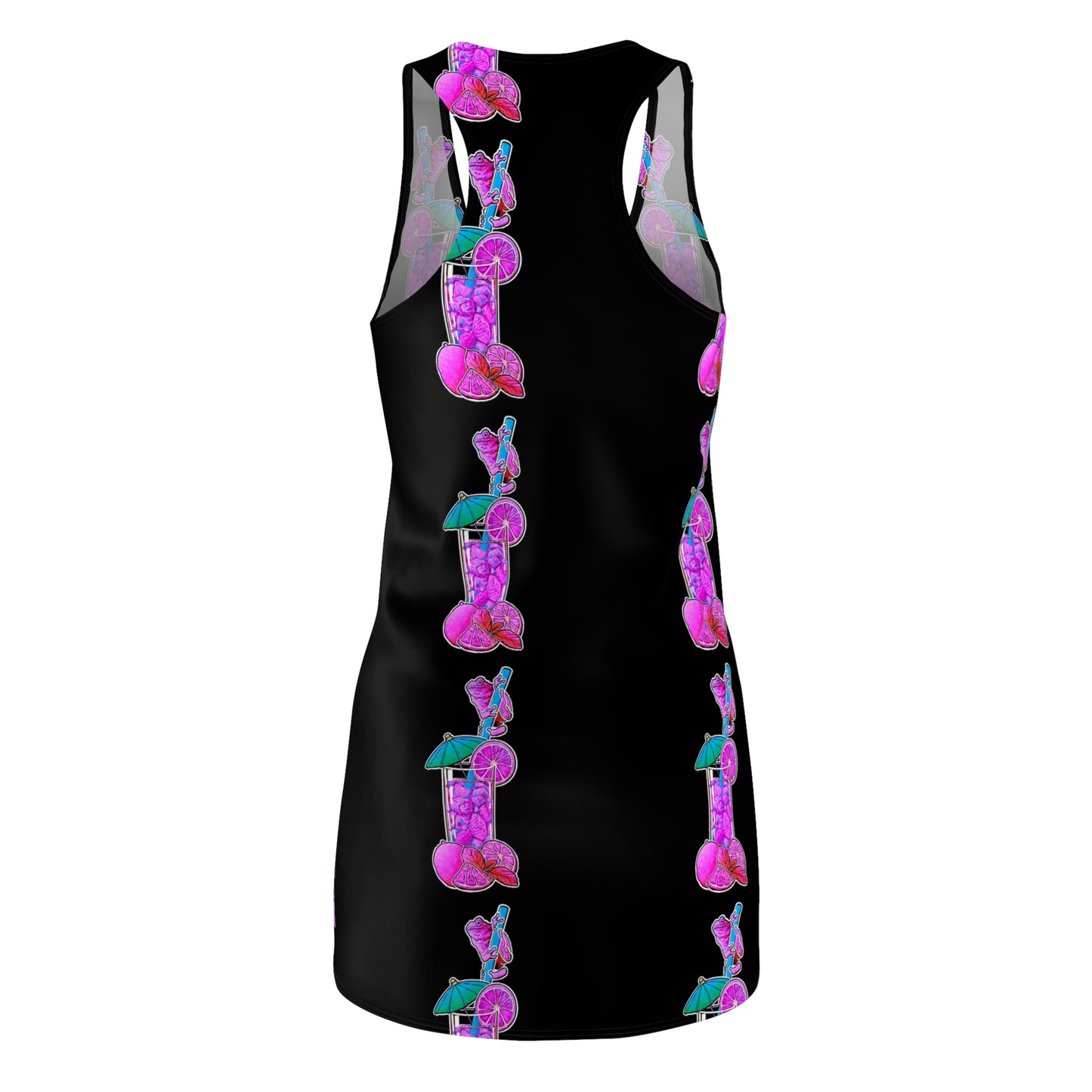 Women's Cut & Sew Racerback Dress (AOP) by C.V. Designs