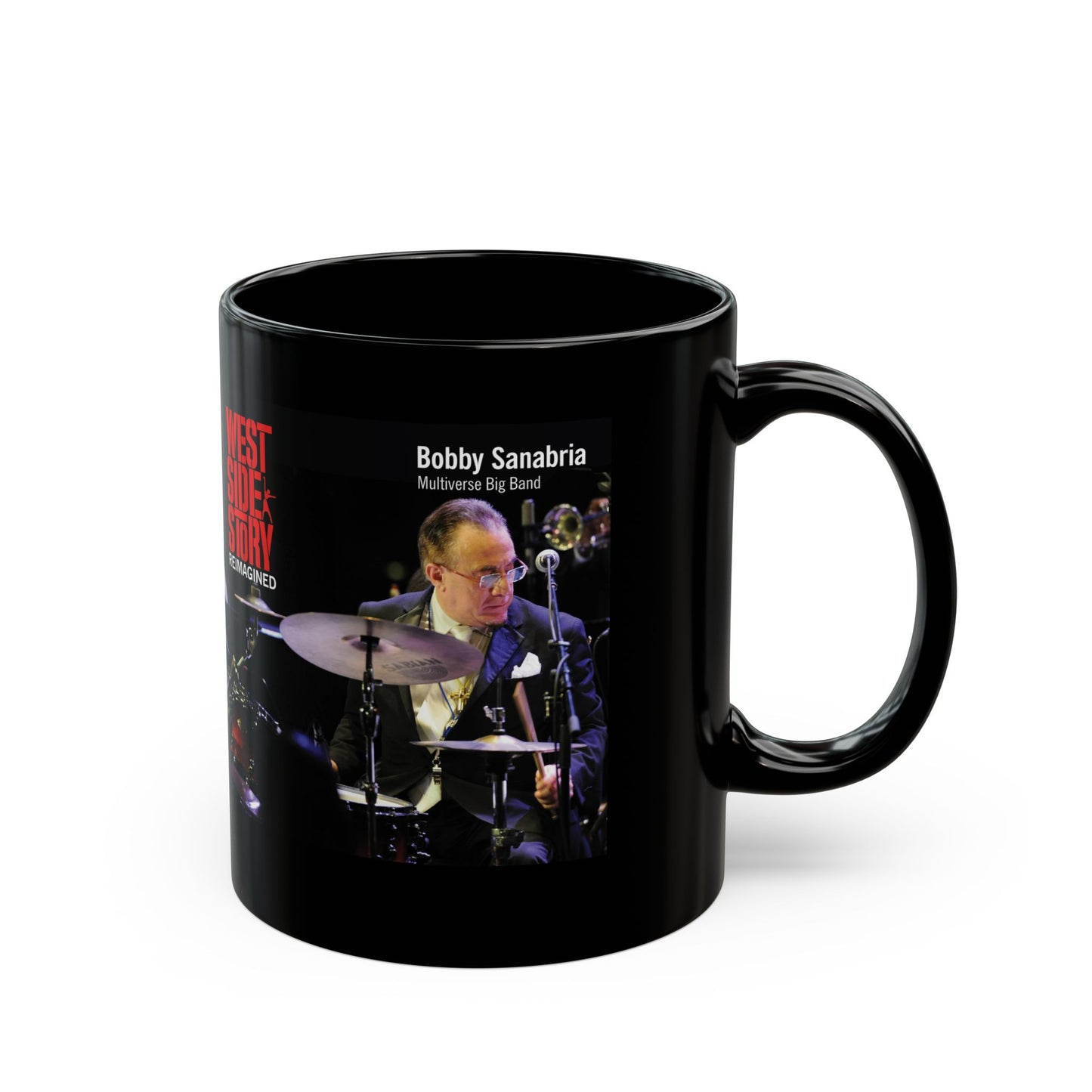 West Side Story Reimagined — Bobby Sanabria Multiverse Big Band Album Mug (11oz/15oz)