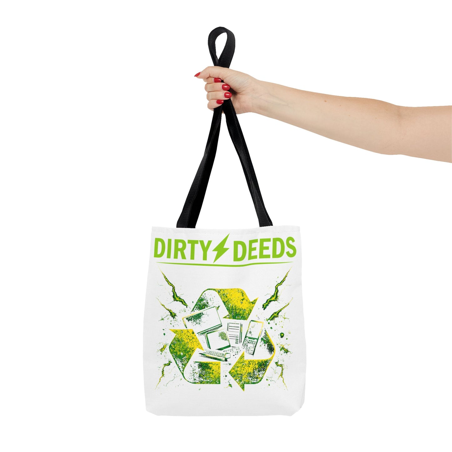 Dirty Deeds Tote Bag
