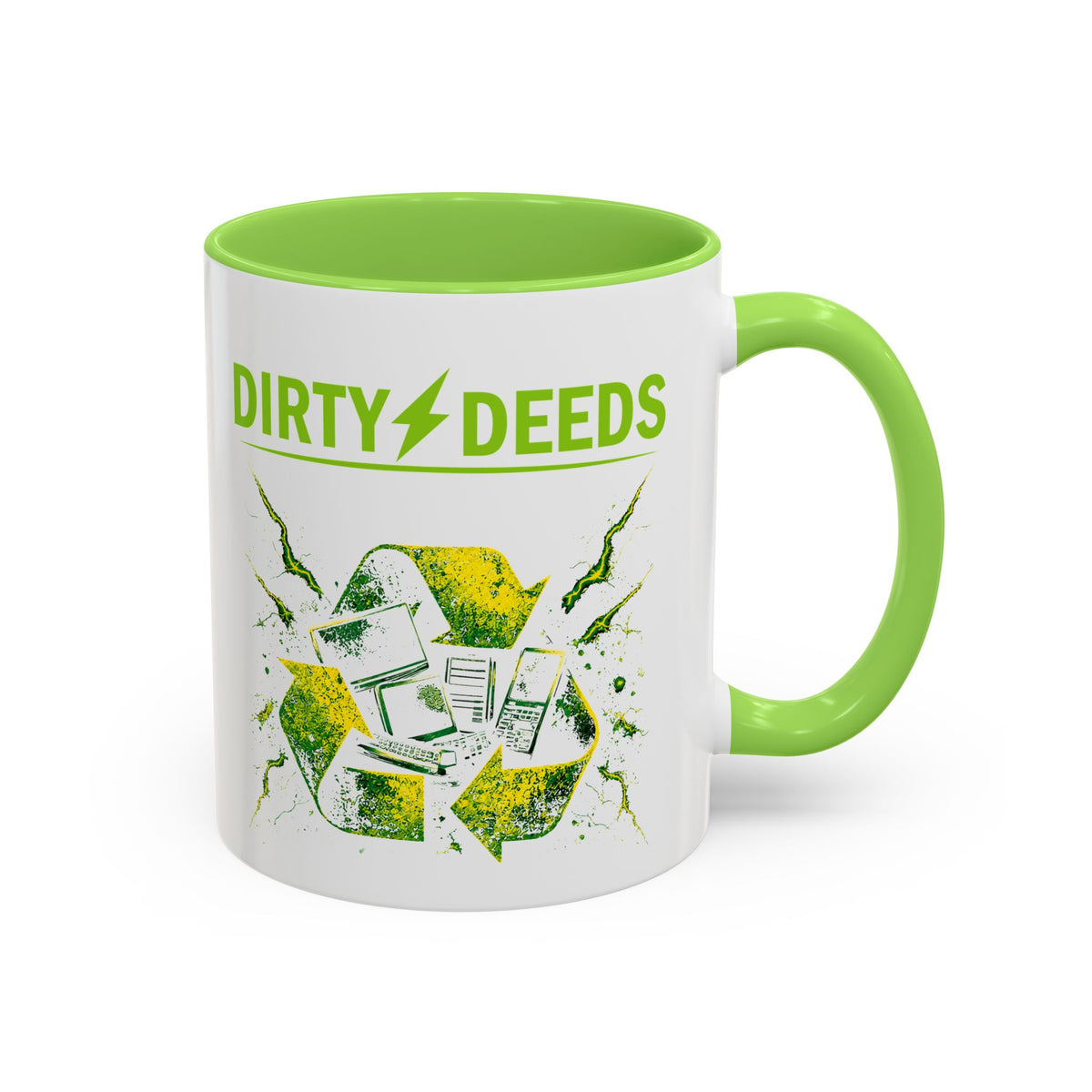 Dirty Deeds Mugs (11oz, 15oz)