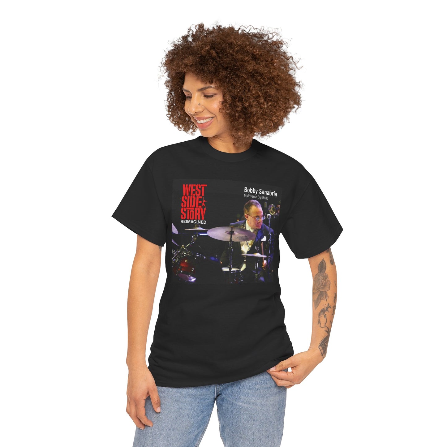 West Side Story Reimagined Tee — Bobby Sanabria Multiverse Big Band Album Shirt