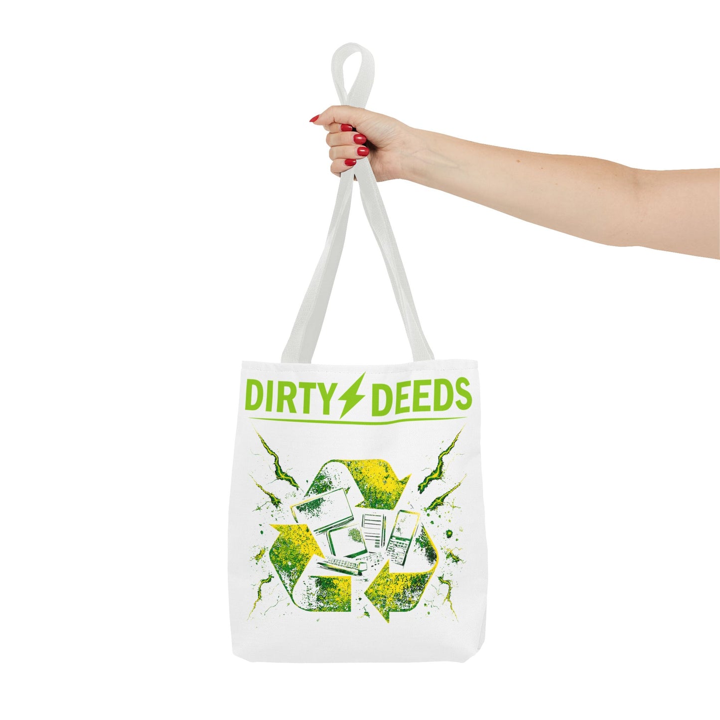 Dirty Deeds Tote Bag