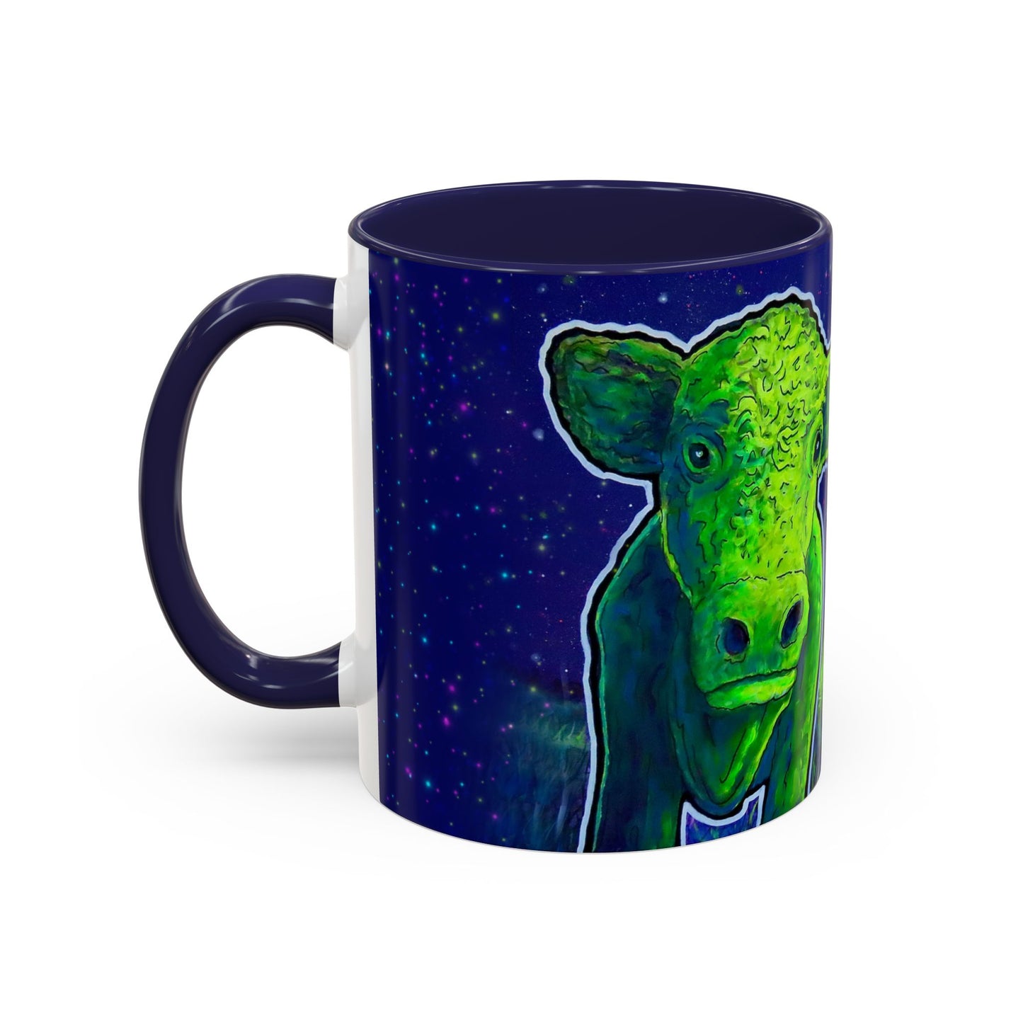 Cows From Outer Space - Coffee Mug -  C.V. Designs Abducted Series