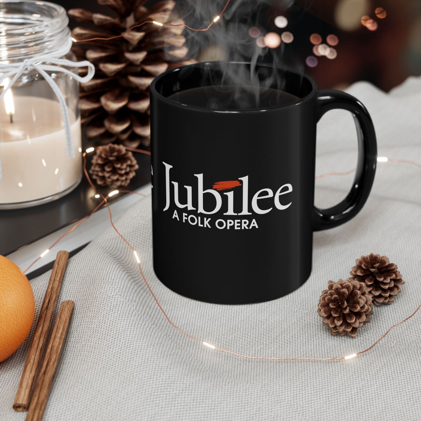 Jubilee - A Folk Opera Black Coffee Mug 11oz