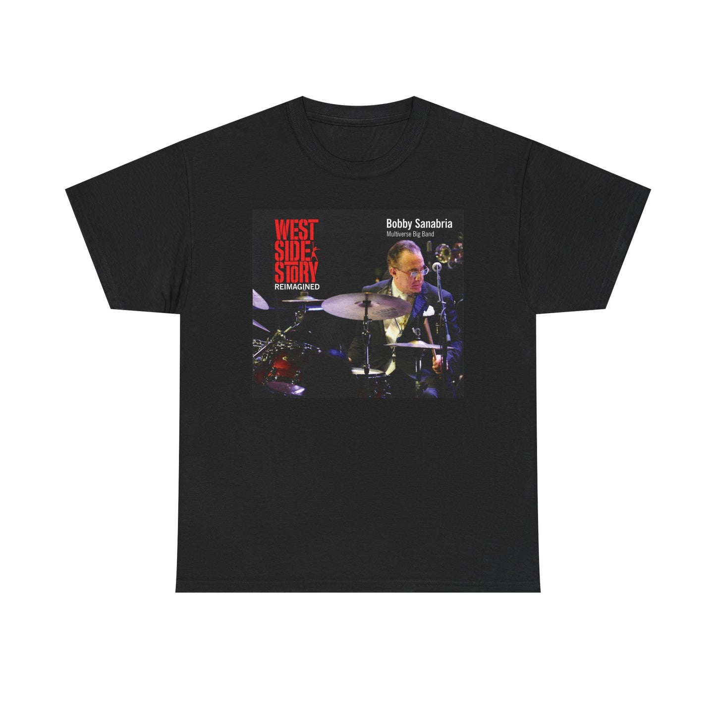 West Side Story Reimagined Tee — Bobby Sanabria Multiverse Big Band Album Shirt