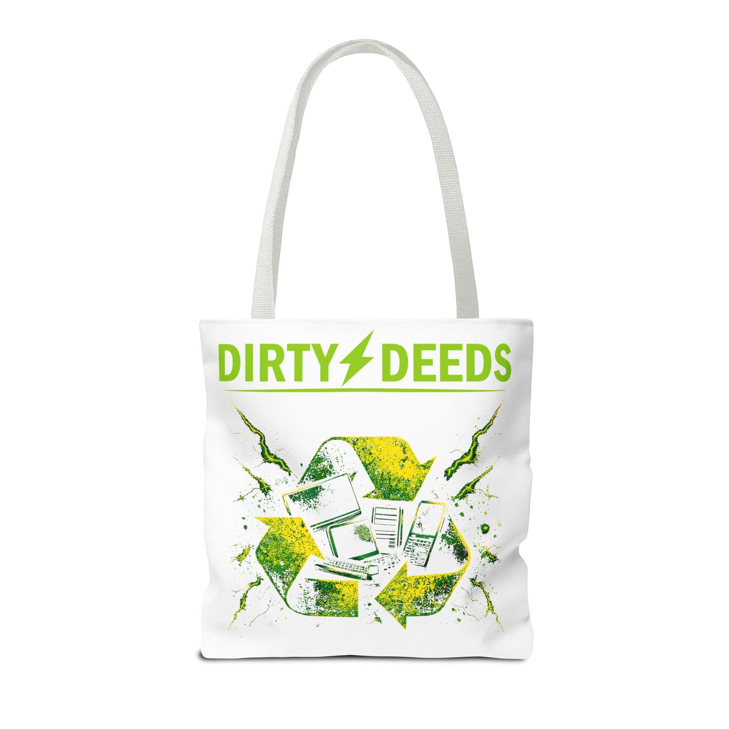 Dirty Deeds Tote Bag