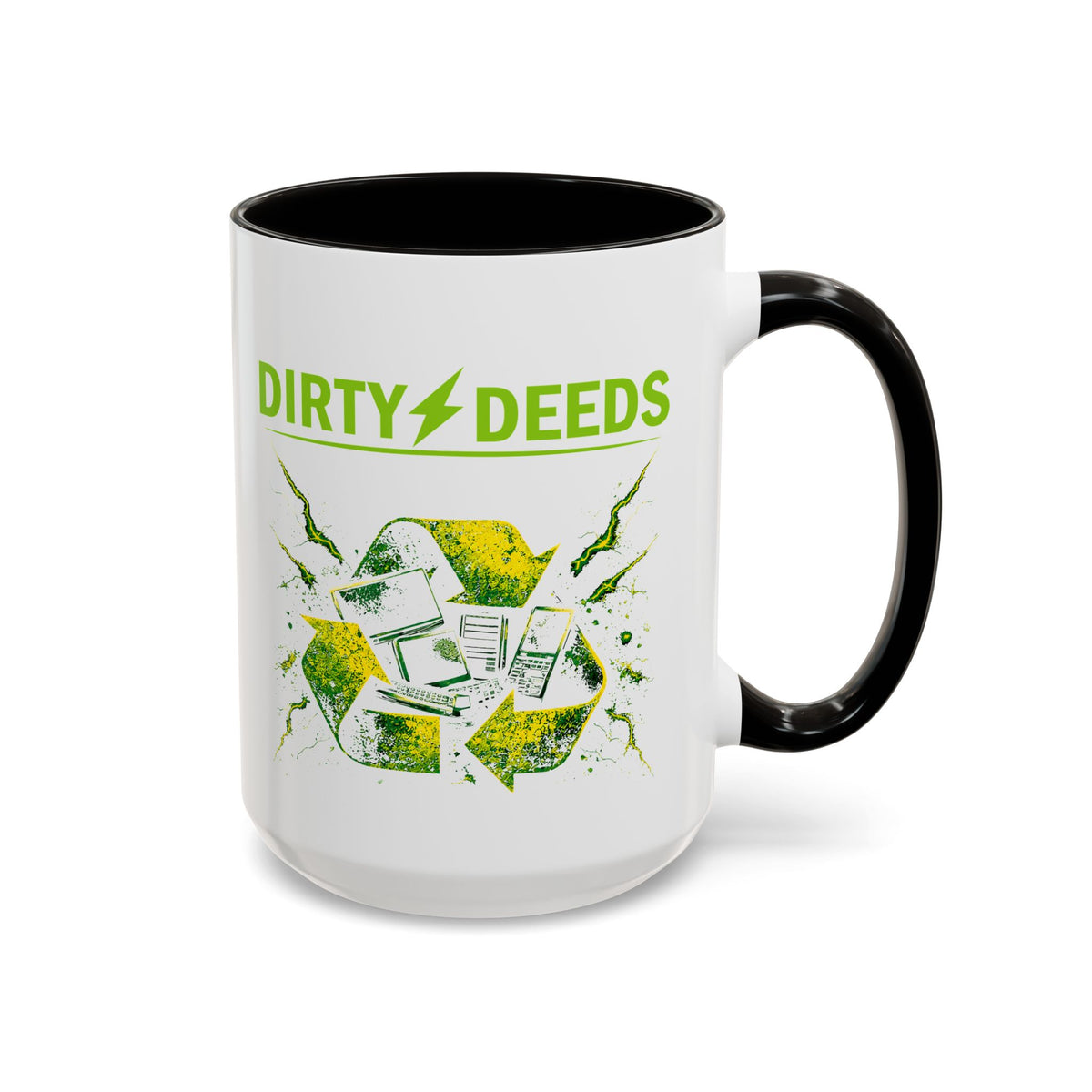 Dirty Deeds Mugs (11oz, 15oz)