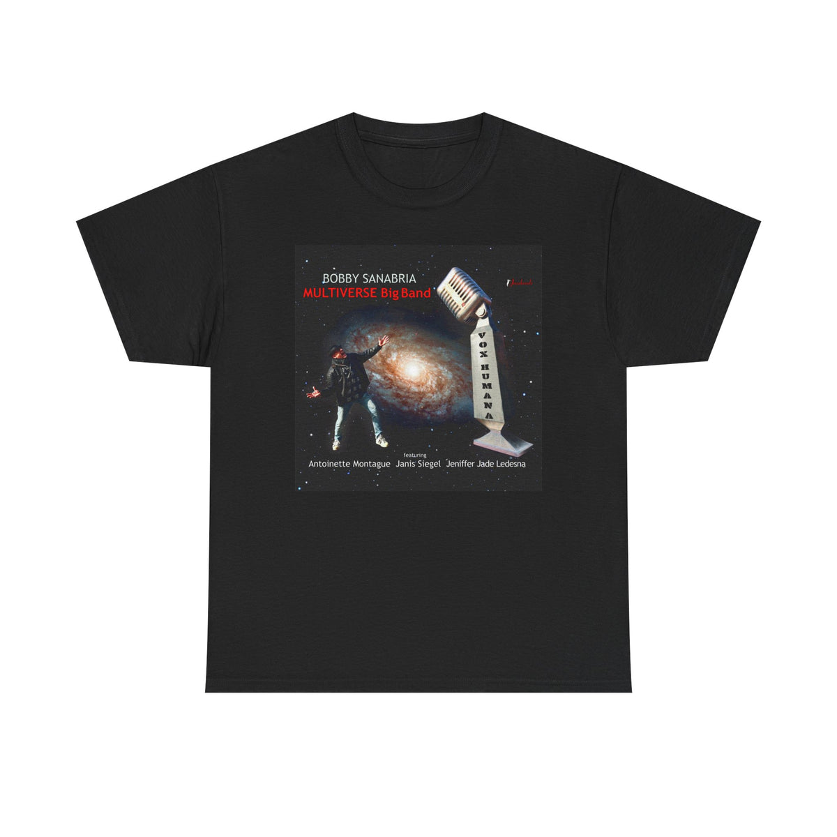 Vox Humana Tee — Bobby Sanabria Multiverse Big Band Album Shirt