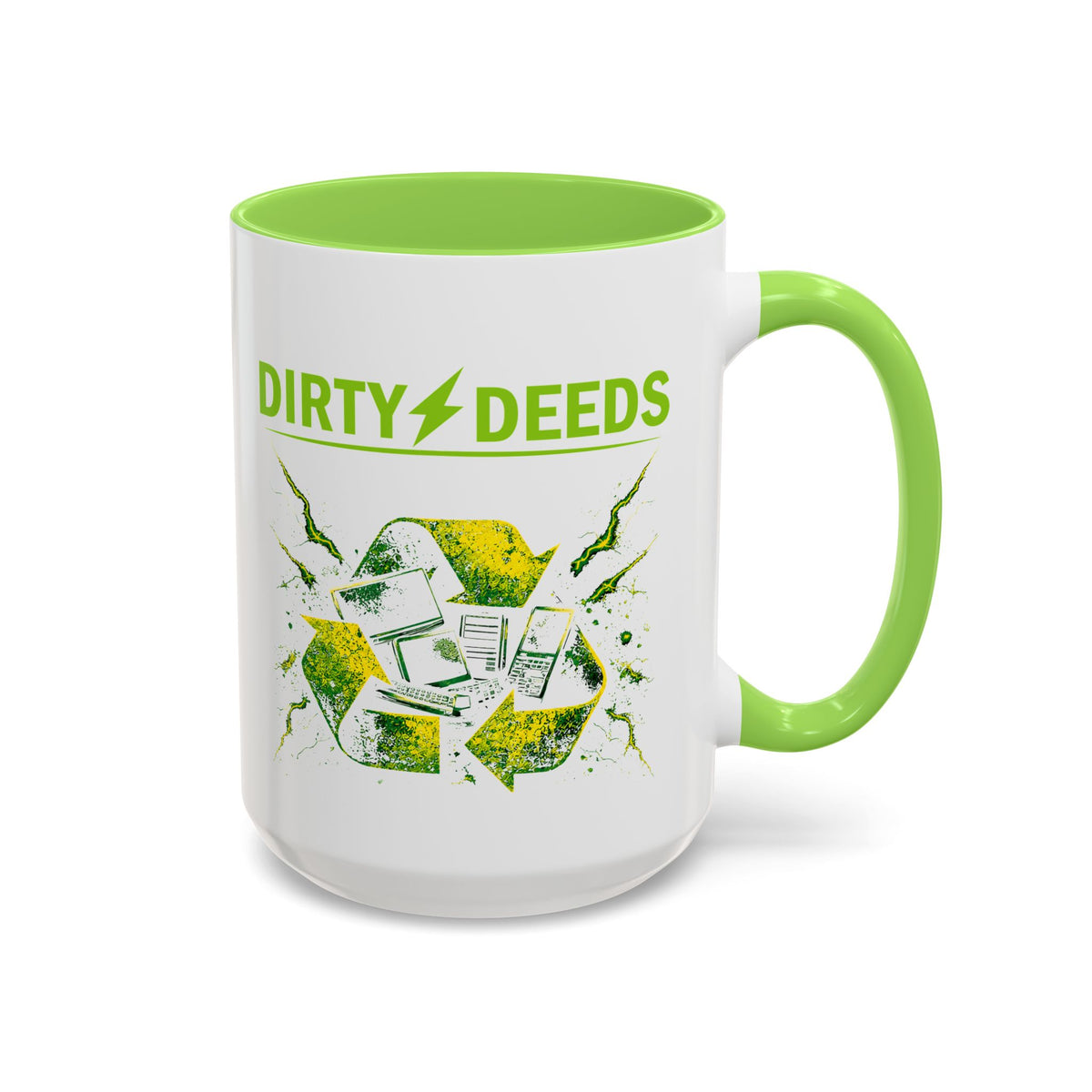 Dirty Deeds Mugs (11oz, 15oz)