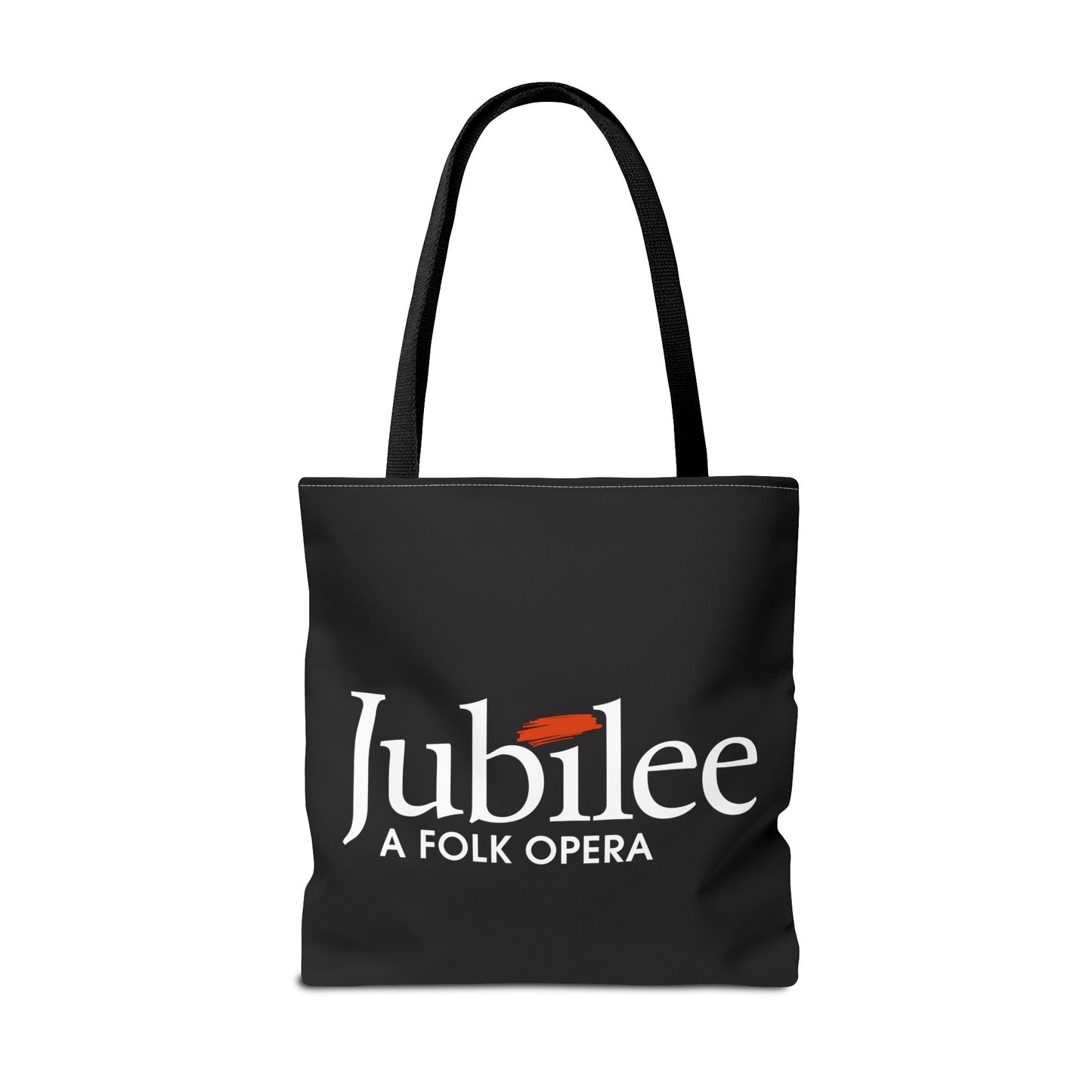 Jubilee A Folk Opera Black Logo Canvas Tote