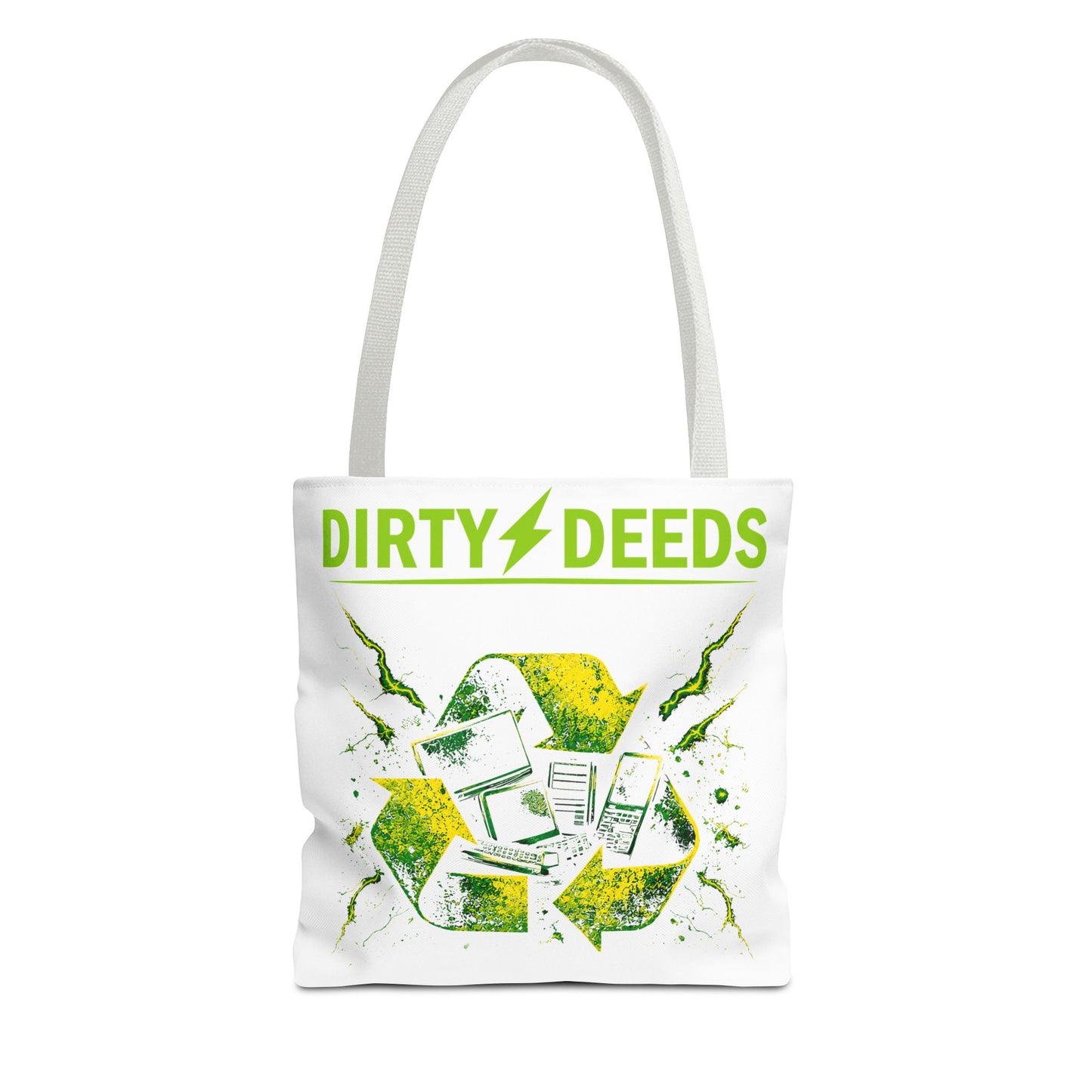 Dirty Deeds Tote Bag