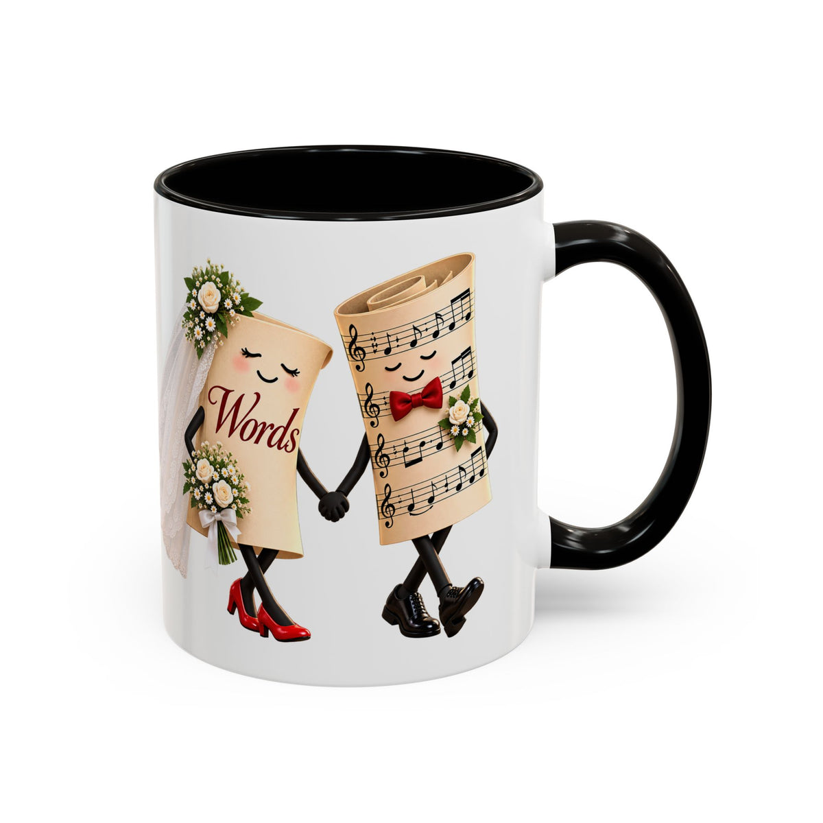 The Marriage of Words and Music (11oz, 15oz)